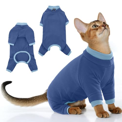 Cat Hair Sticky Sweater (X-Large / Blue)
