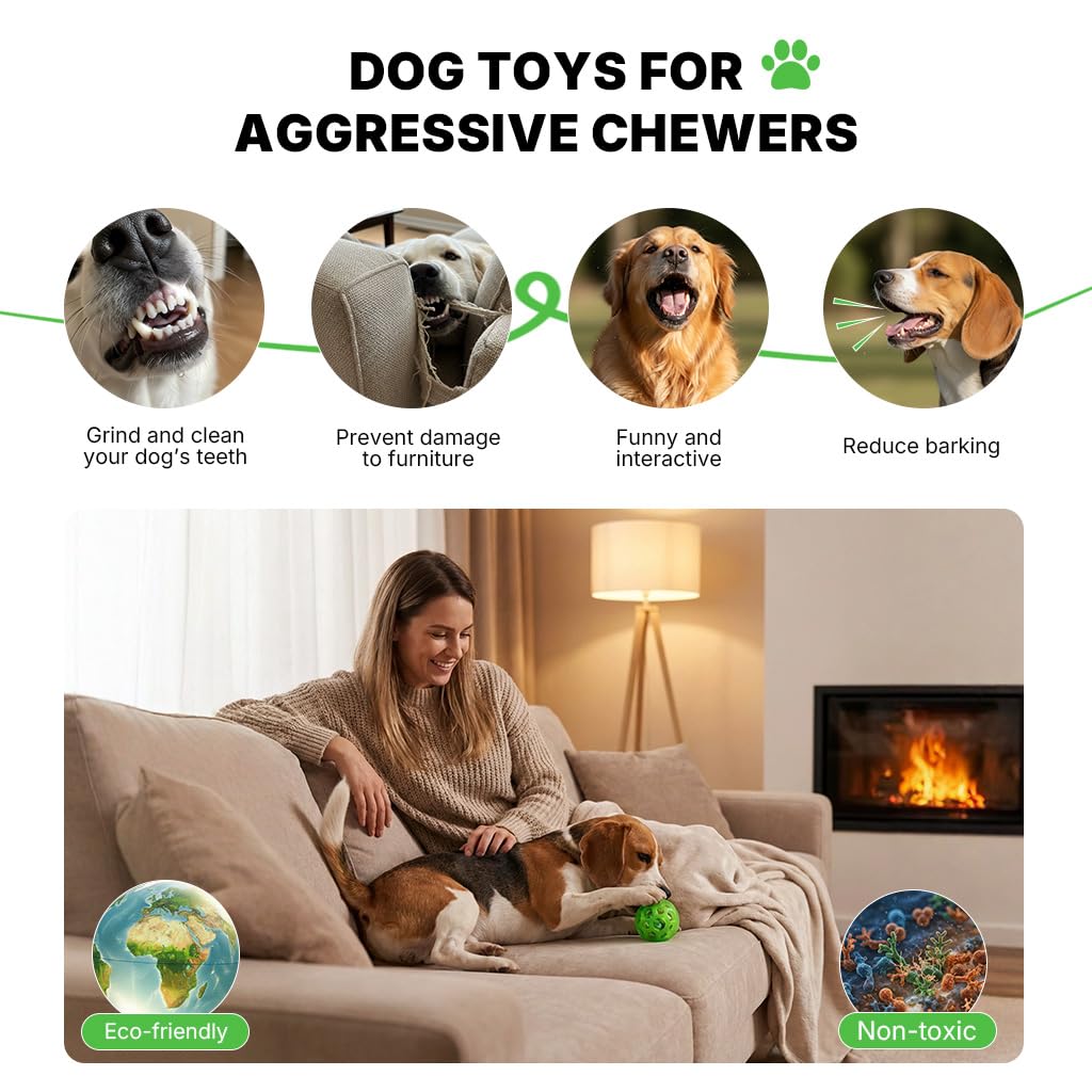 Dog Toy Balls (Jungle Vine)