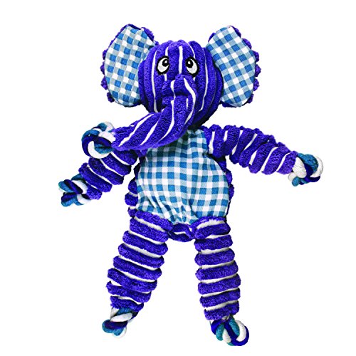 Floppy Knots Rope and Plush Dog Toy (Elephant / Small/Medium)