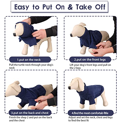 XXL Dog Sweater (XX-Large / Dark Navy)