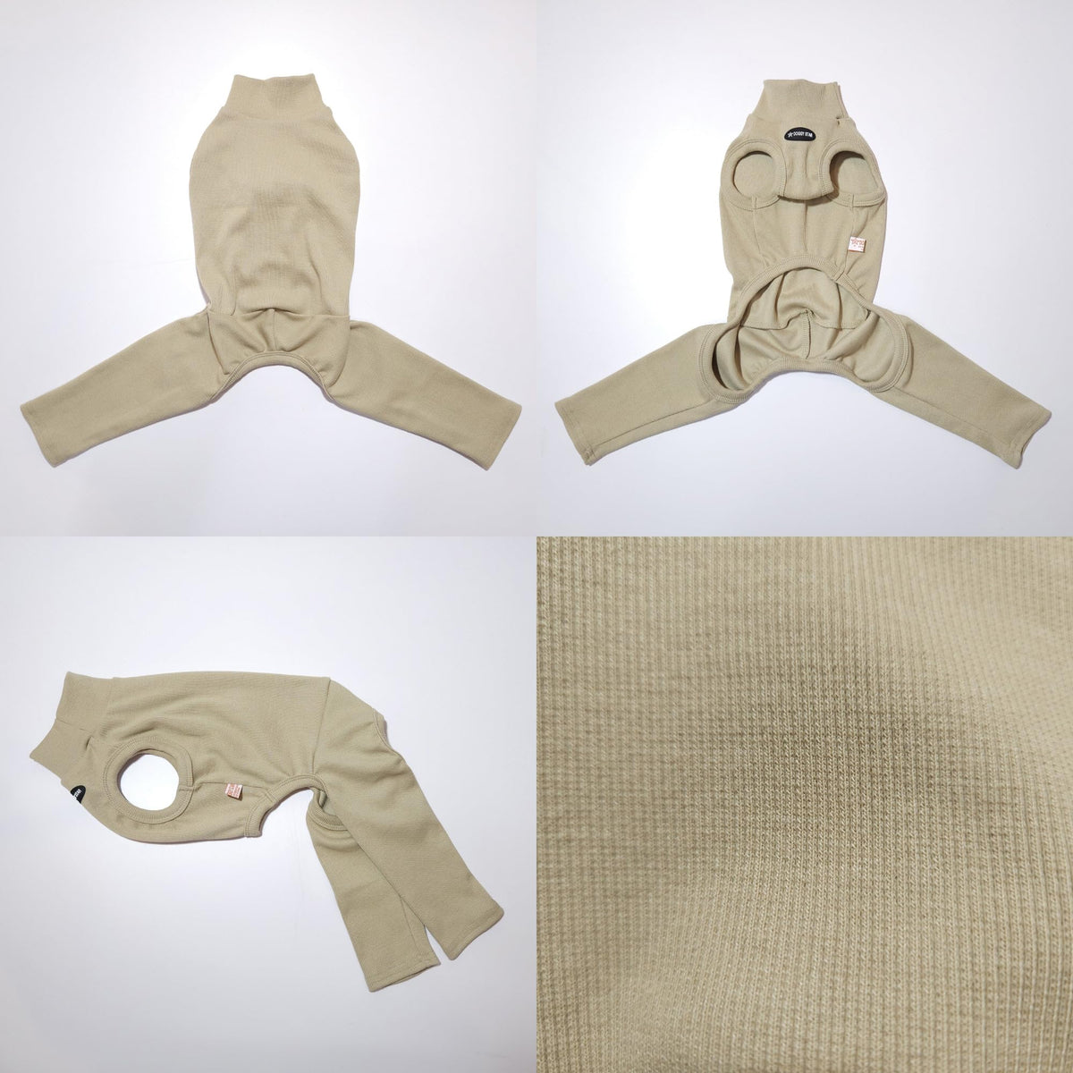 D Doggy Star Italian Greyhound Clothes High (M / COORDI BEIGE)