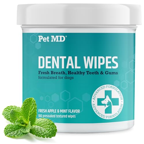 Dental Wipes for Dogs Teeth (100 Count (Pack of 1))