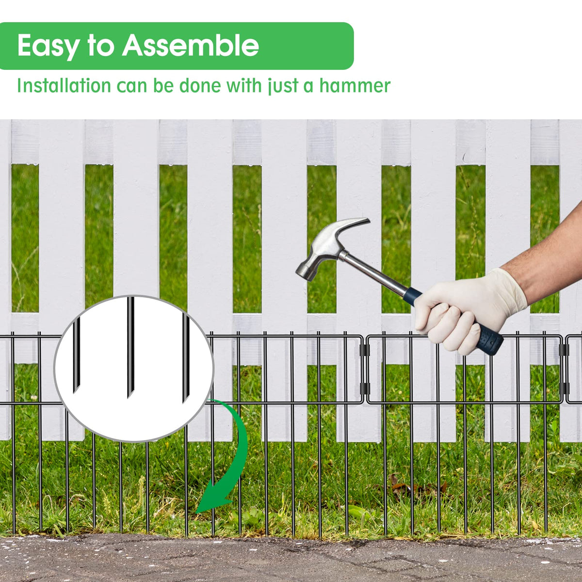 10 Pack Animal Barrier Fence No Dig (10 Pack)