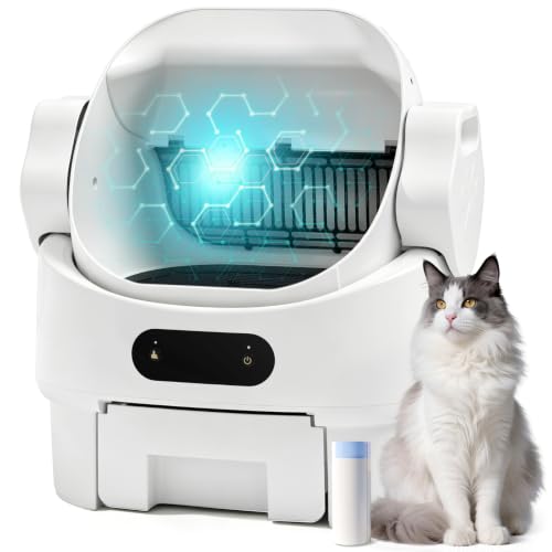 High Sided Stainless Steel XL Cat Litter Box for Cats