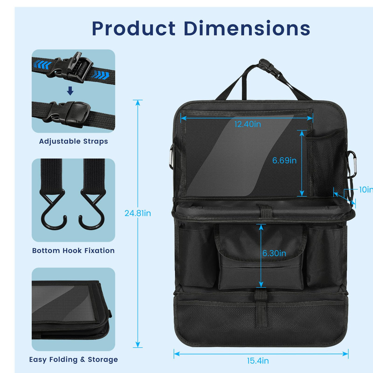Car Organizer Back Seat (1 Pack)