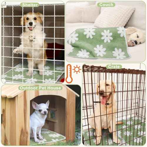 2 Pcs Self Heating Cat Dog Pad Mat (24x18)
