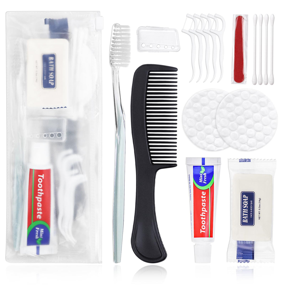 100 Sets Personal Hygiene Kit Bulk