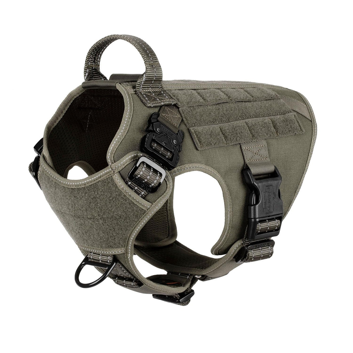 Tactical Dog Harness for Medium Dogs (Medium (Pack of 1) / Green)