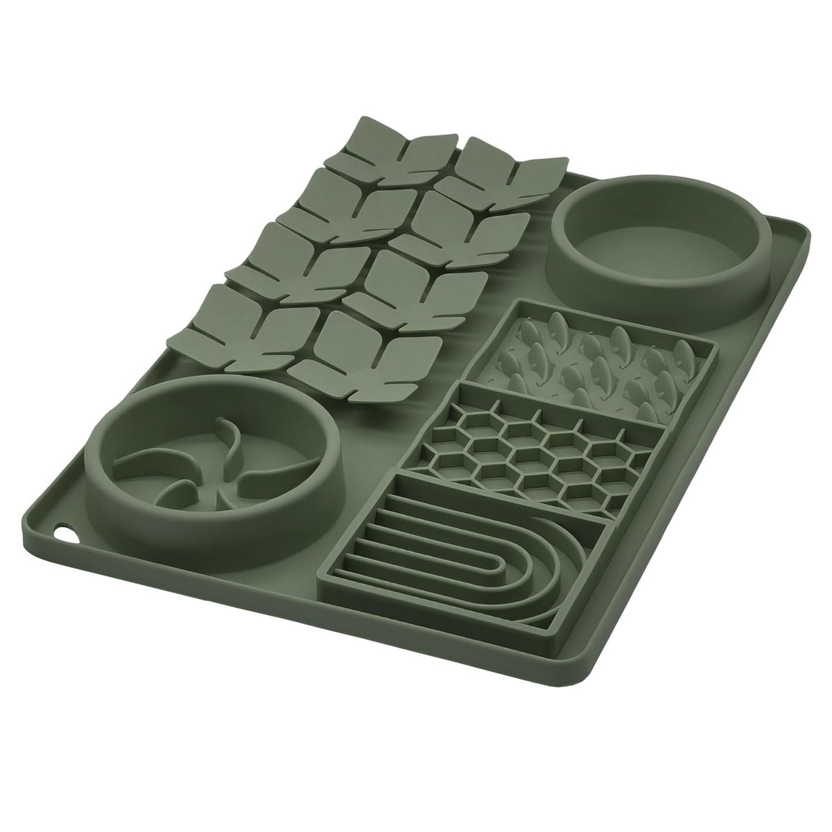 Slow Feeder Bowl (Dark Green)