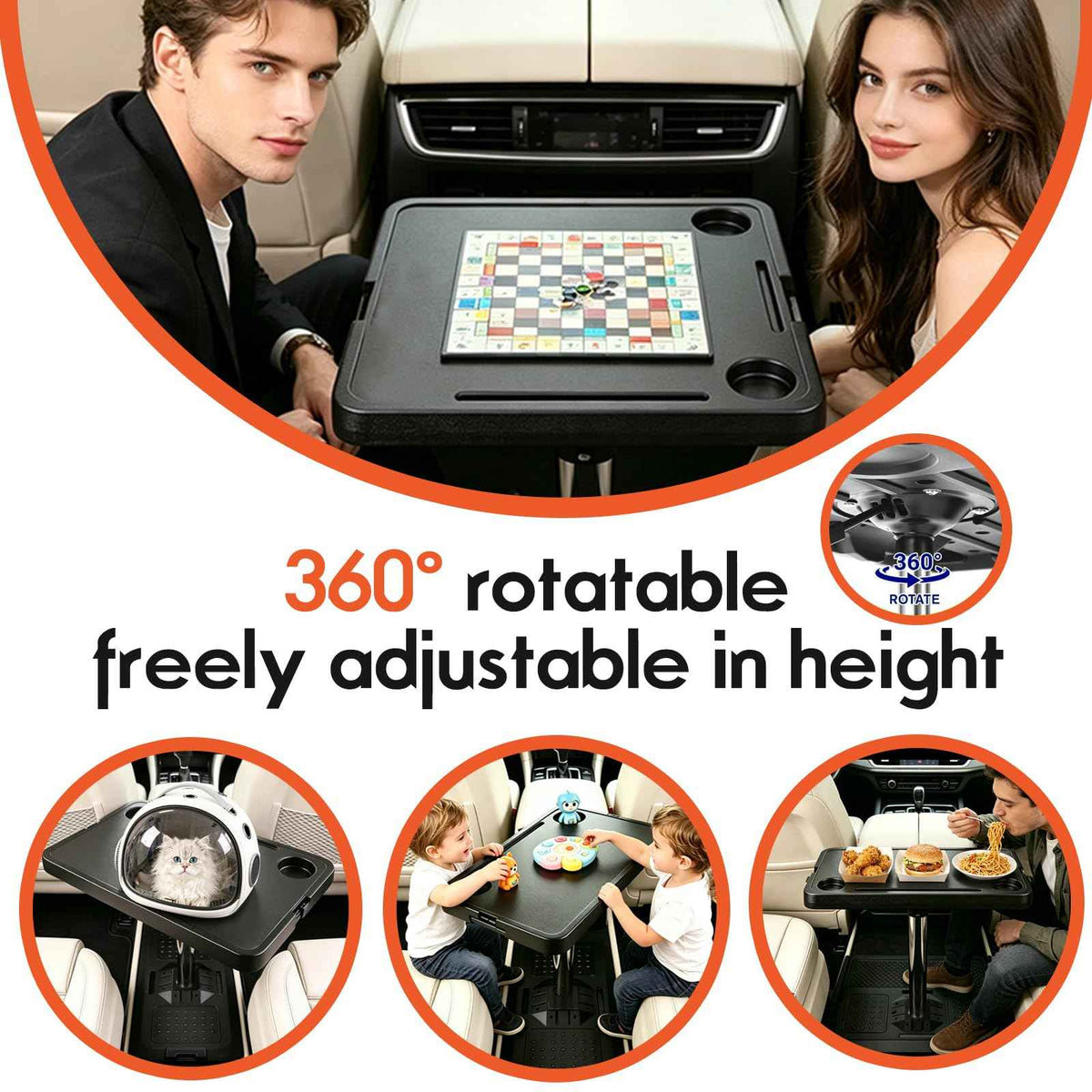 Car Seat Tray Table (Large)