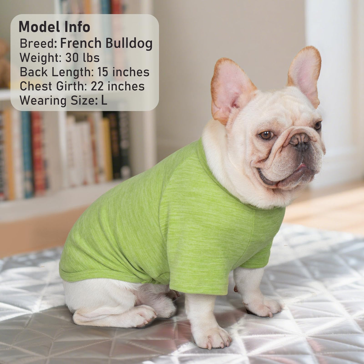 3Pack Dog Sweater with Sleeves Fleece Shirt for Large Dogs (2XL (50-75lbs) / 09# Green)