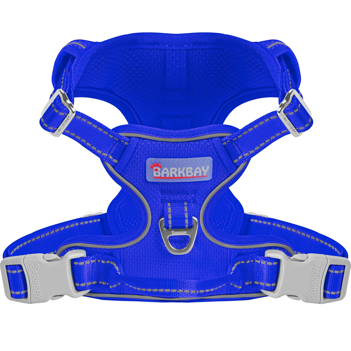 Dog Harness for Small Sized Dog No Pull Mesh 2 Clips Dog Vest (Sapphire Blue-Mesh / Small)