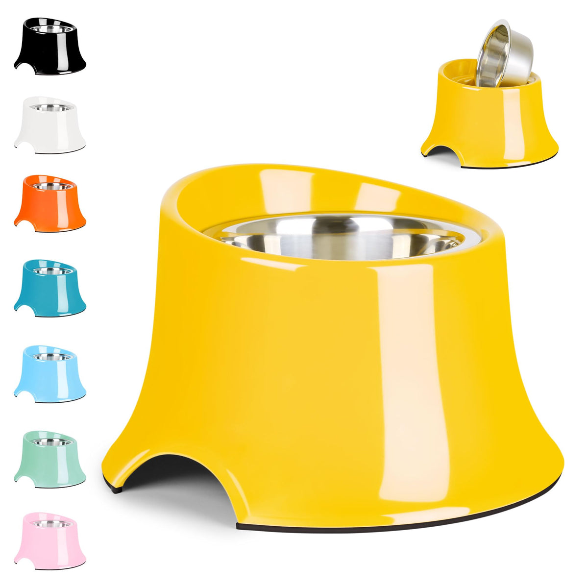 Dog Bowls Non (S/1 Cup / Yellow)