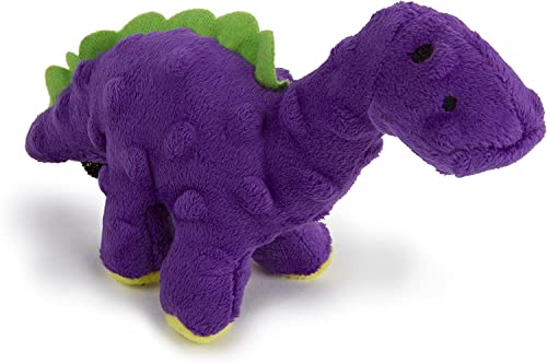 Just For Me Dinos Bruto Squeaky Plush Dog Toy (Dinos Bruto (Purple) / Mini)