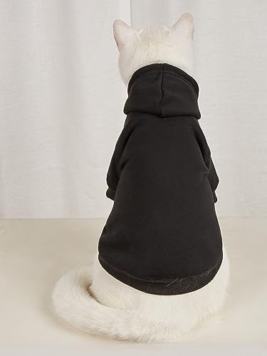 2Pcs Dog Hoodie (Small / Multicolored)