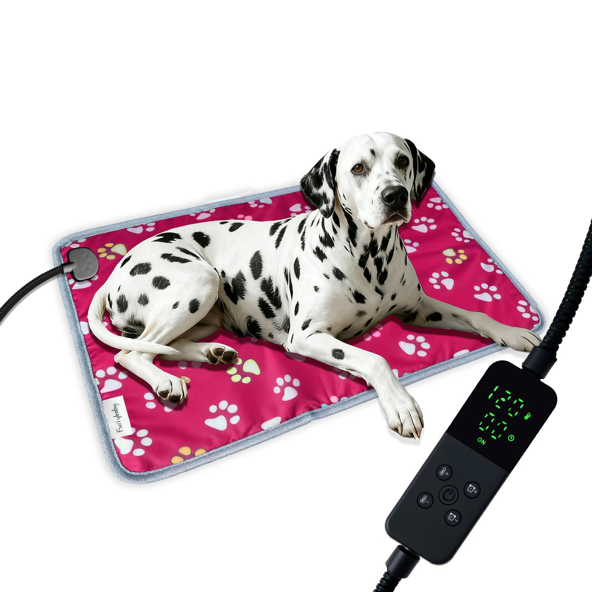 Pet Heating Pad for Cats & Dogs (24 X 16in / Pink)
