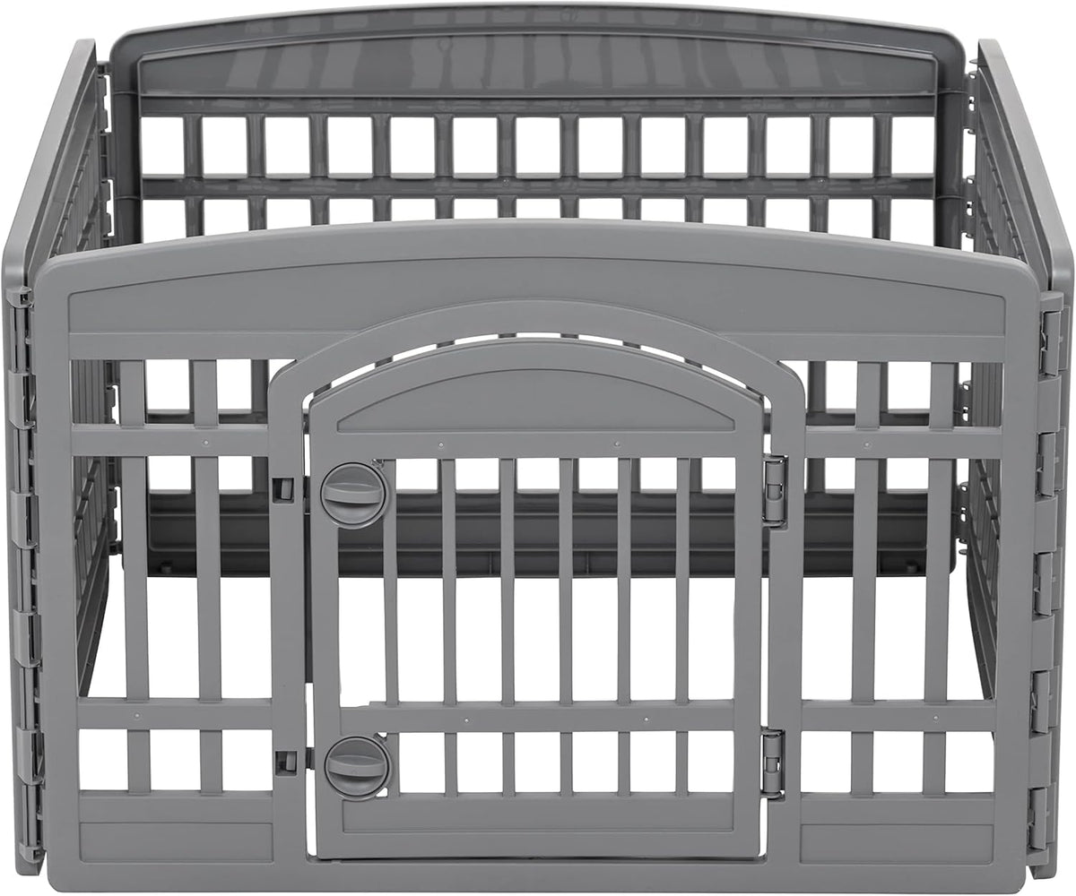 Laundry Basket (4 Panel - 24" H / Gray)