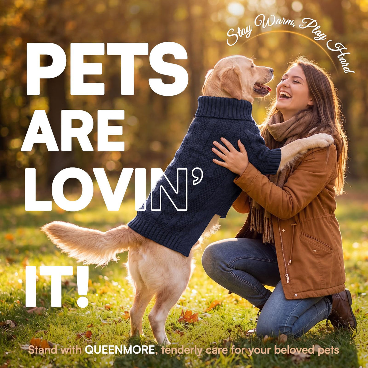 XXL Dog Sweater (XX-Large / Dark Navy)