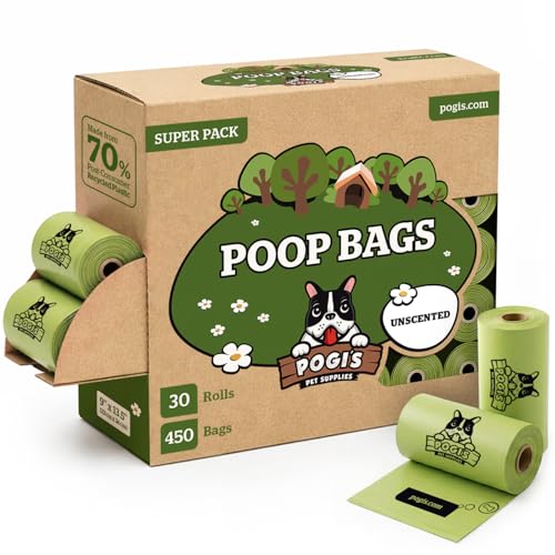 Pogi's Dog Poop Bags (1 Count (Pack of 450) / Unscented)