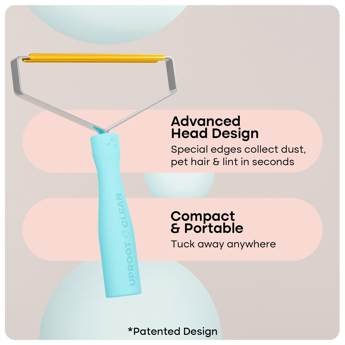 Pro Pet Hair Removal Tool (Blue / 2 Pack)