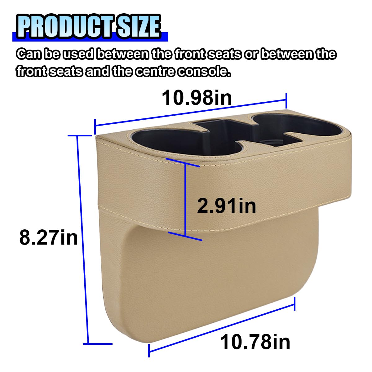 Car Cup Holder (Beige)