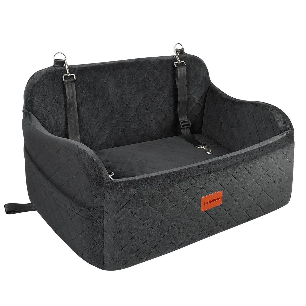 Large Dog Car Seat (Black / Large)