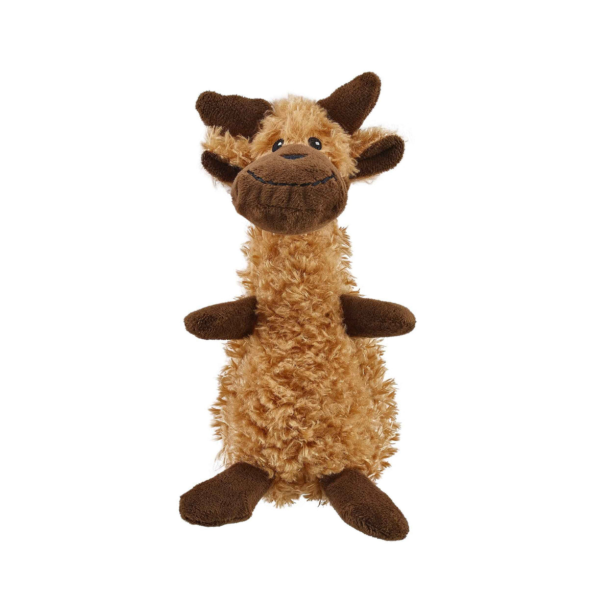 Scruffles Moose Plush Squeaky Dog Toy