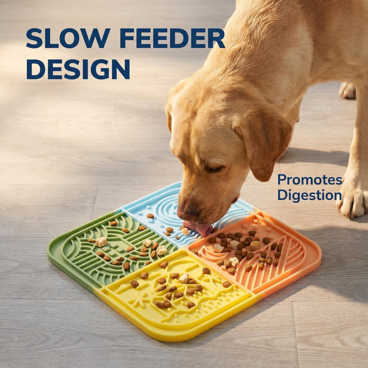Lick Mat for Dogs (Multicolor)