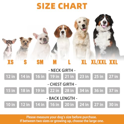 Thanksgiving Dog Hoodie for Medium Large Dogs (Khaki / Large)