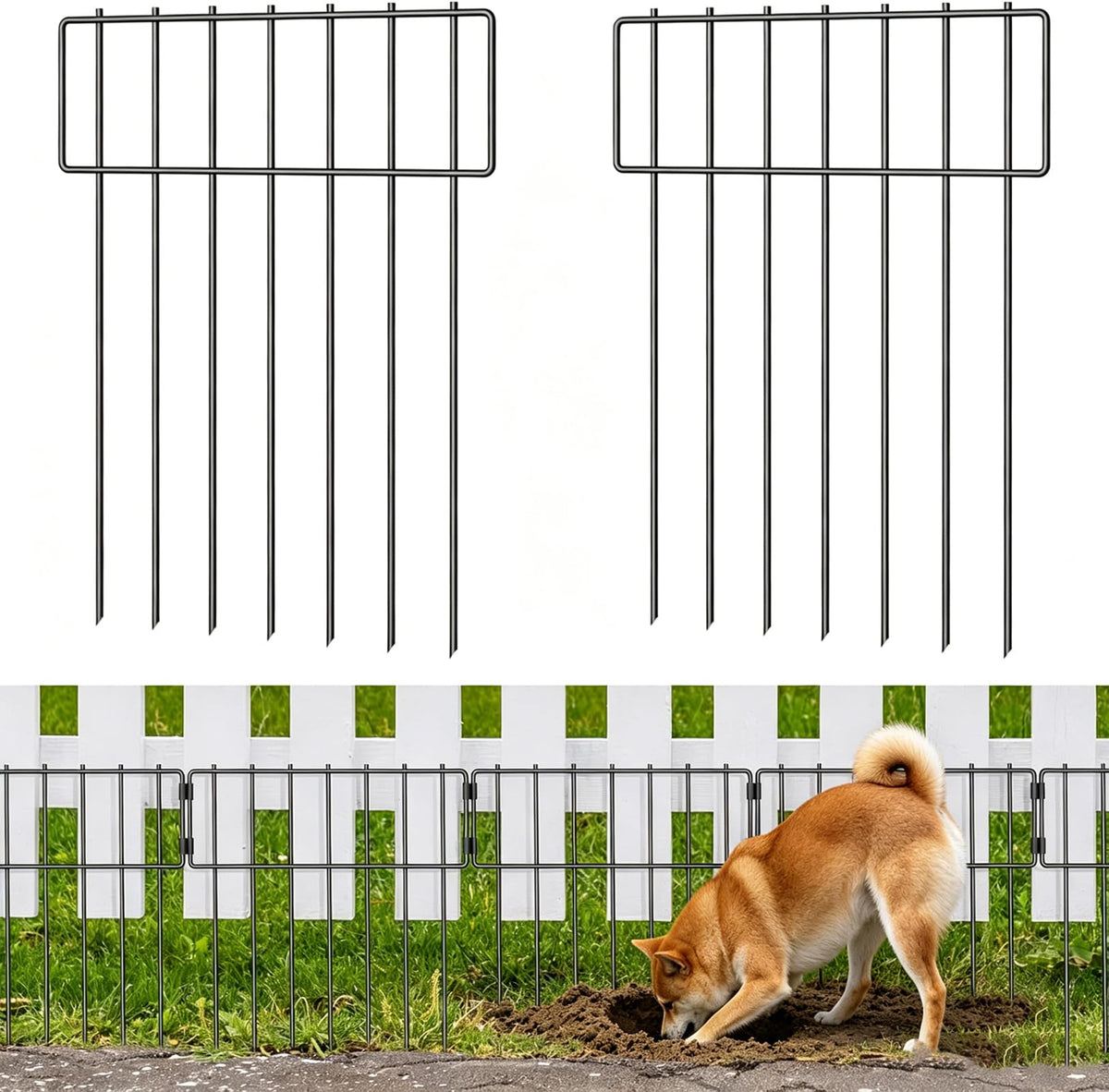 10 Pack Animal Barrier Fence No Dig (10 Pack)