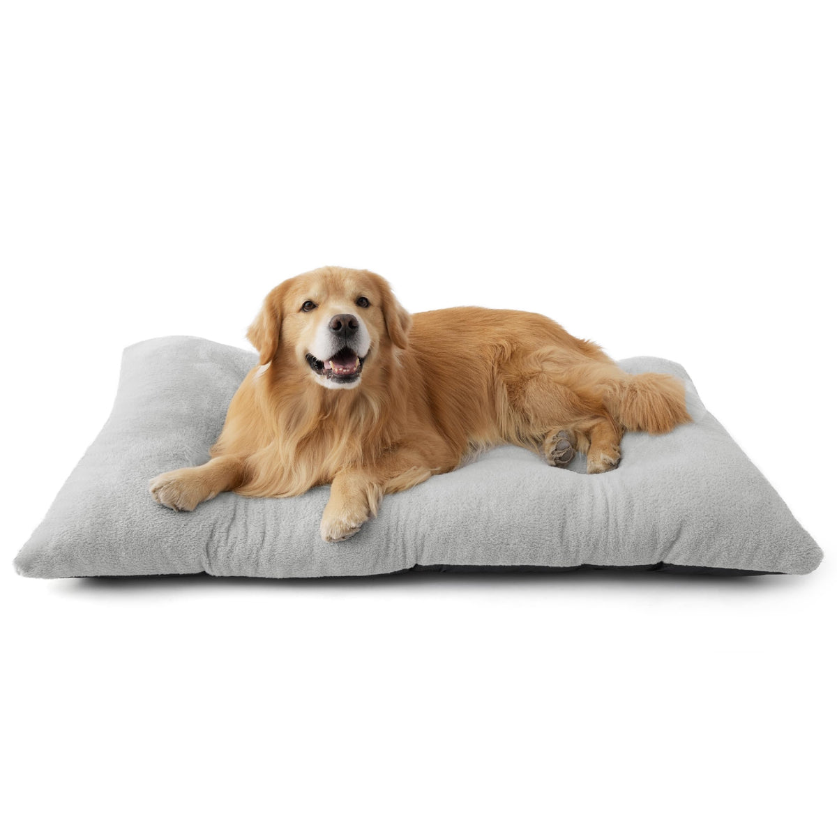 Washable XXL Dog Bed for Crate (47"L x 29"W x 3"Th (XXL-Crate) / Gray)