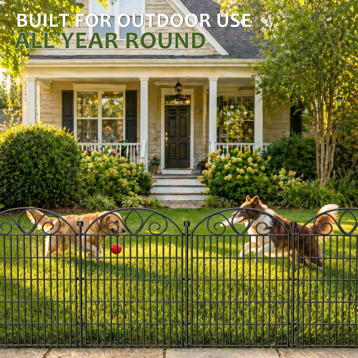 No Dig Garden Fence Outdoor for Yard (48 in(H) X 11.8 ft(L))