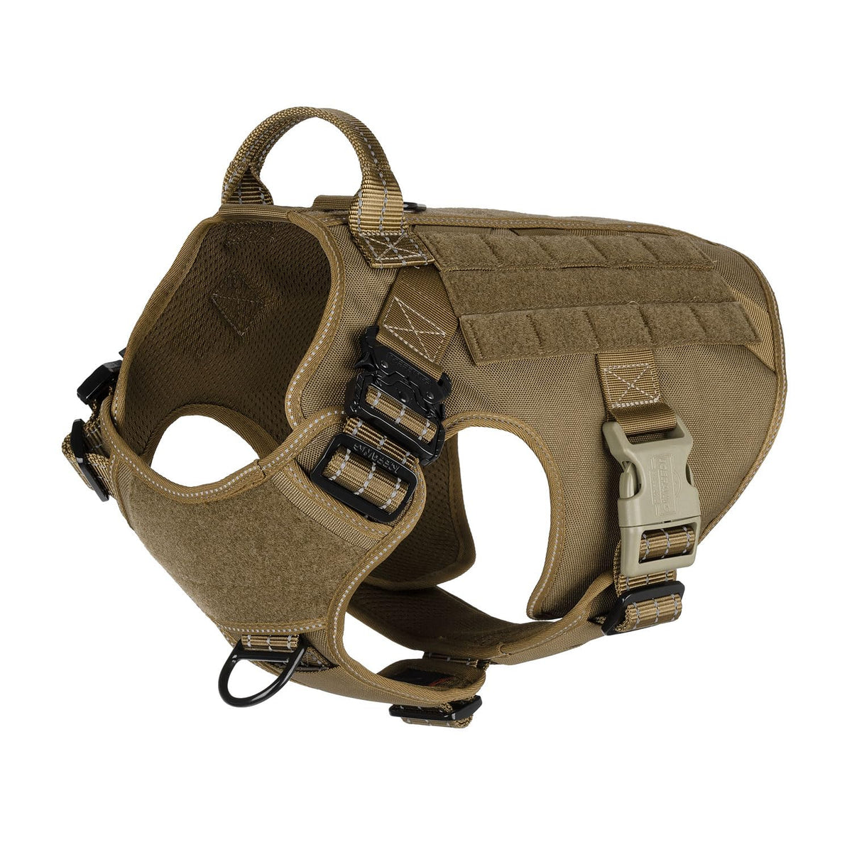Tactical Dog Harness (X-Large (Pack of 1) / Brown)