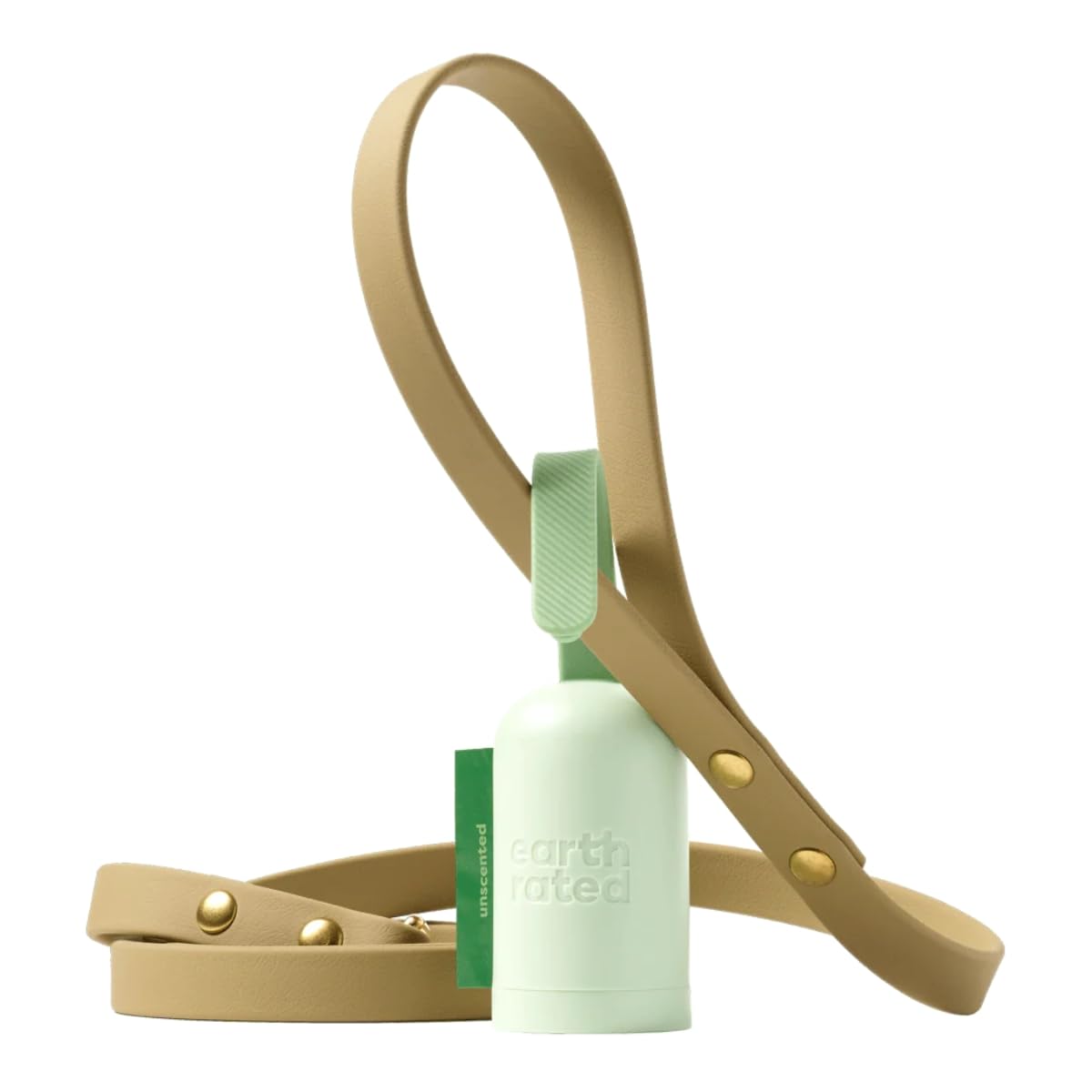 Dog Poop Bag Holder & Leash Dispenser (1 Dispenser, 15 Bags / Unscented)