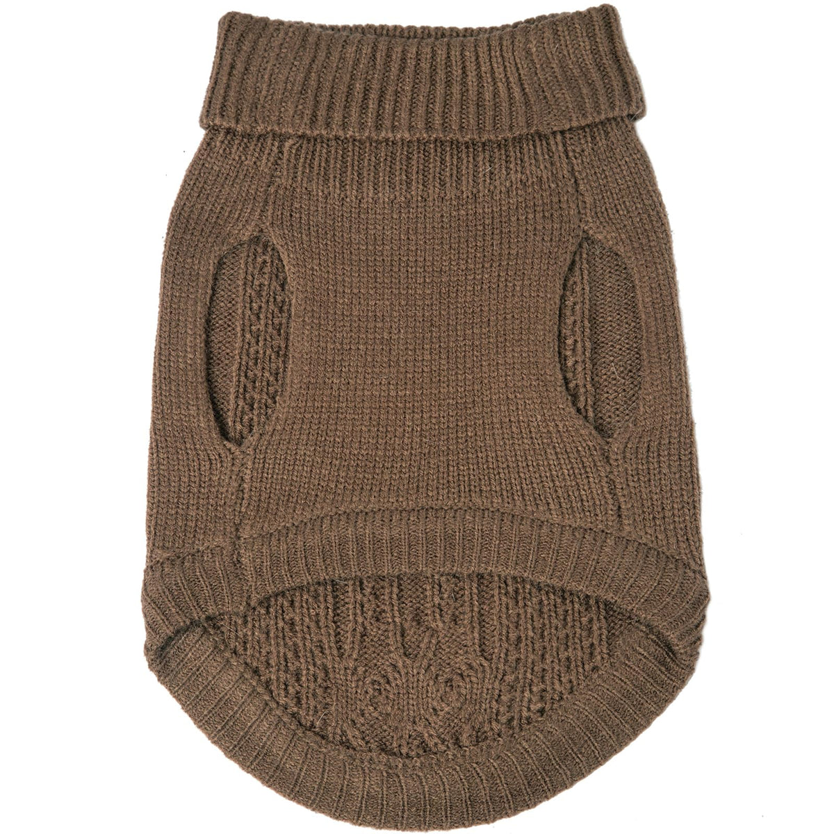 Cat Sweater Stretchy (Brown / X-Small)