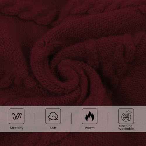 XL Dog Sweater (X-Large / Burgundy)