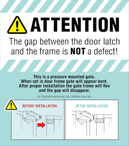 Safety 36" Extra Tall Arch Baby Gate (Bronze - 29-39.5"w X 36"h)