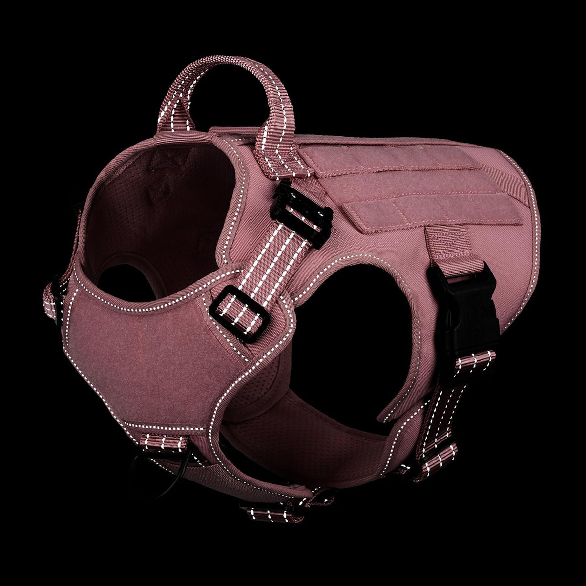 Tactical Dog Harness for Small Dogs (Small (Pack of 1) / Pink)