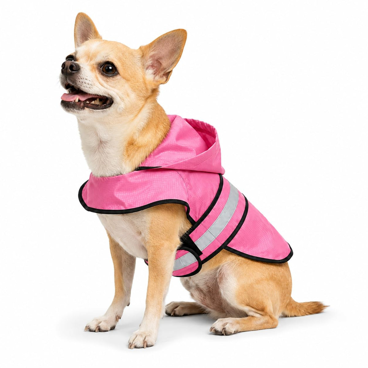 Dogg Toggs Raincoat (Pink / X-Small)