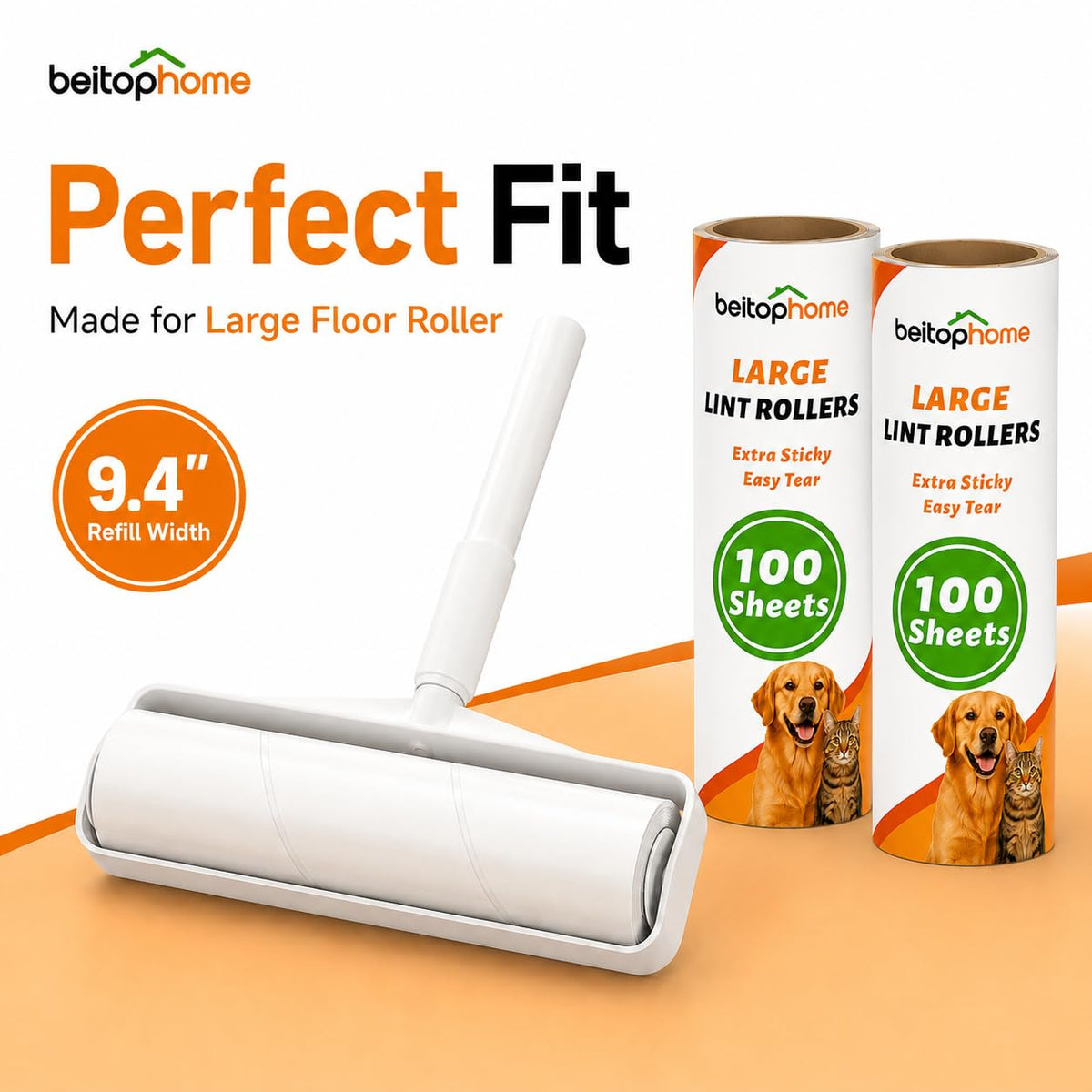 Large Lint Roller Refills