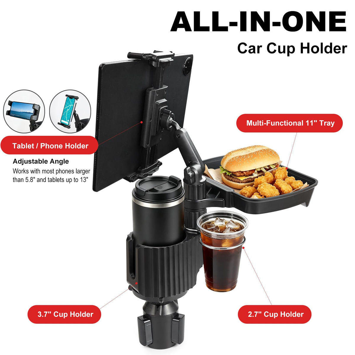 Car Large Cup Holder Expander