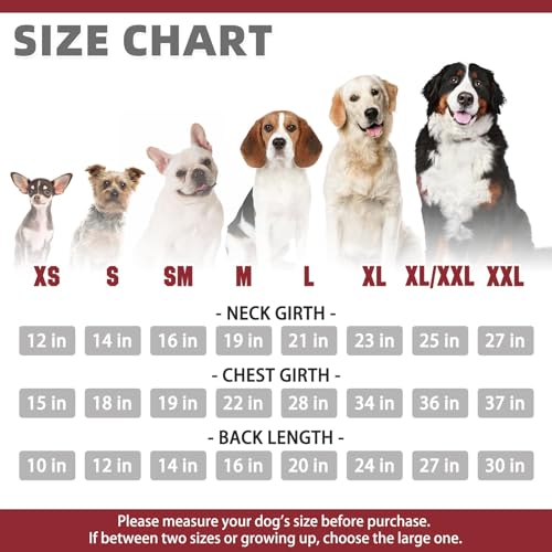 Dog Hoodie for Large Medium Small Dogs (Deep Red / Large)