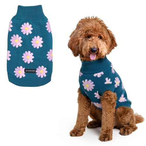 Knit Dog Sweater (Flower / XX-Large)