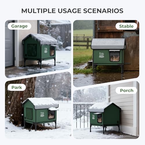 Outdoor Cat House Weatherproof (Cat House - 1)