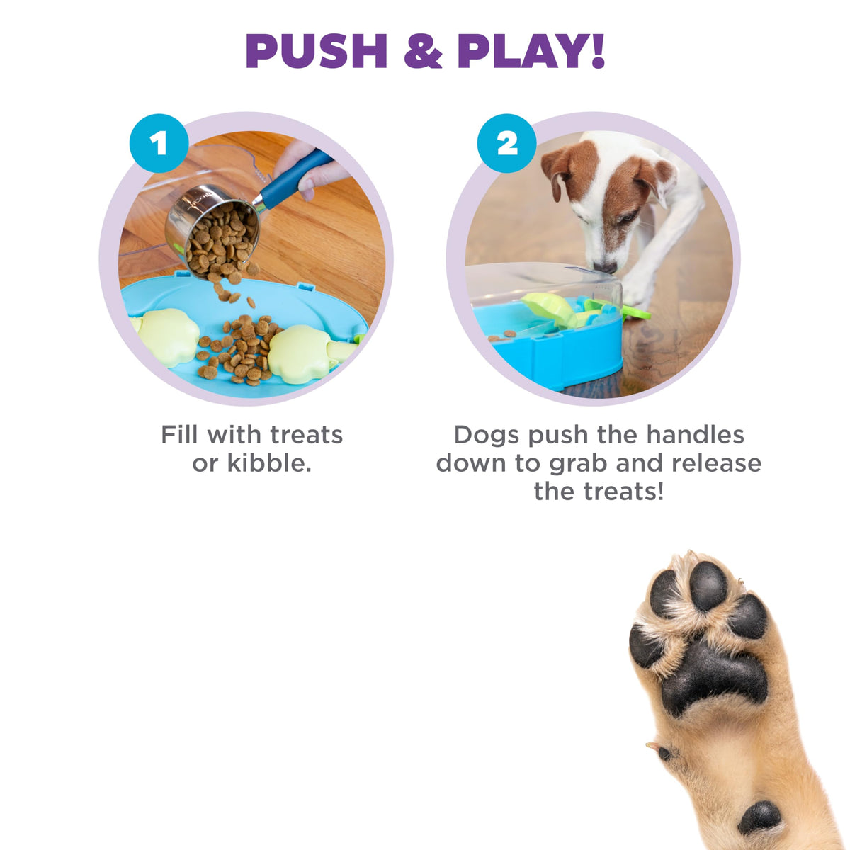 Nina Ottosson Paw N' Play Dog Toy Treat Puzzle