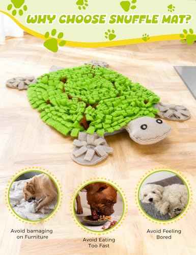 Snuffle Mat for Dogs (green / L)