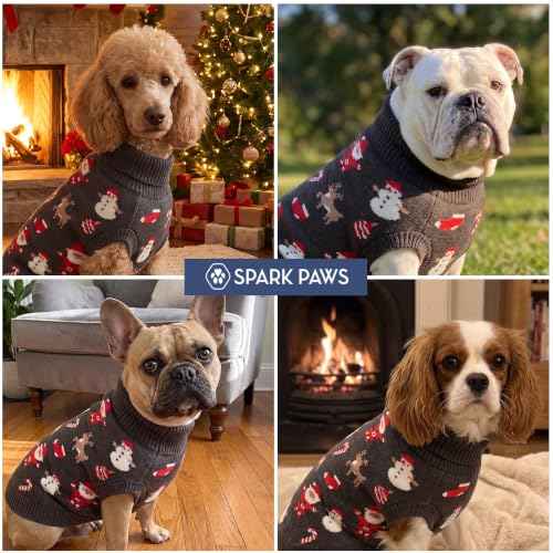 Christmas Knit Dog Sweater (Santa Clause / 4XL)