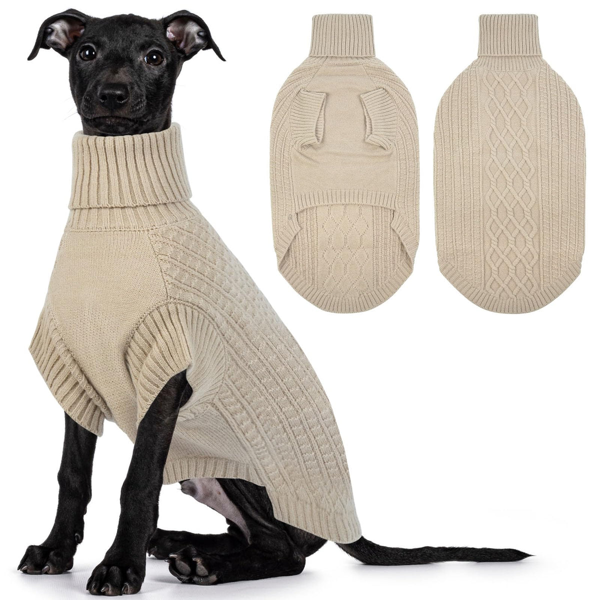 Small Dog Sweater (Apricot / Small)