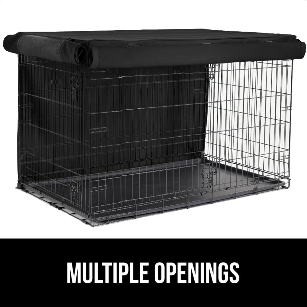Dog Crate Covers (Black / 36" X 23" X 25")