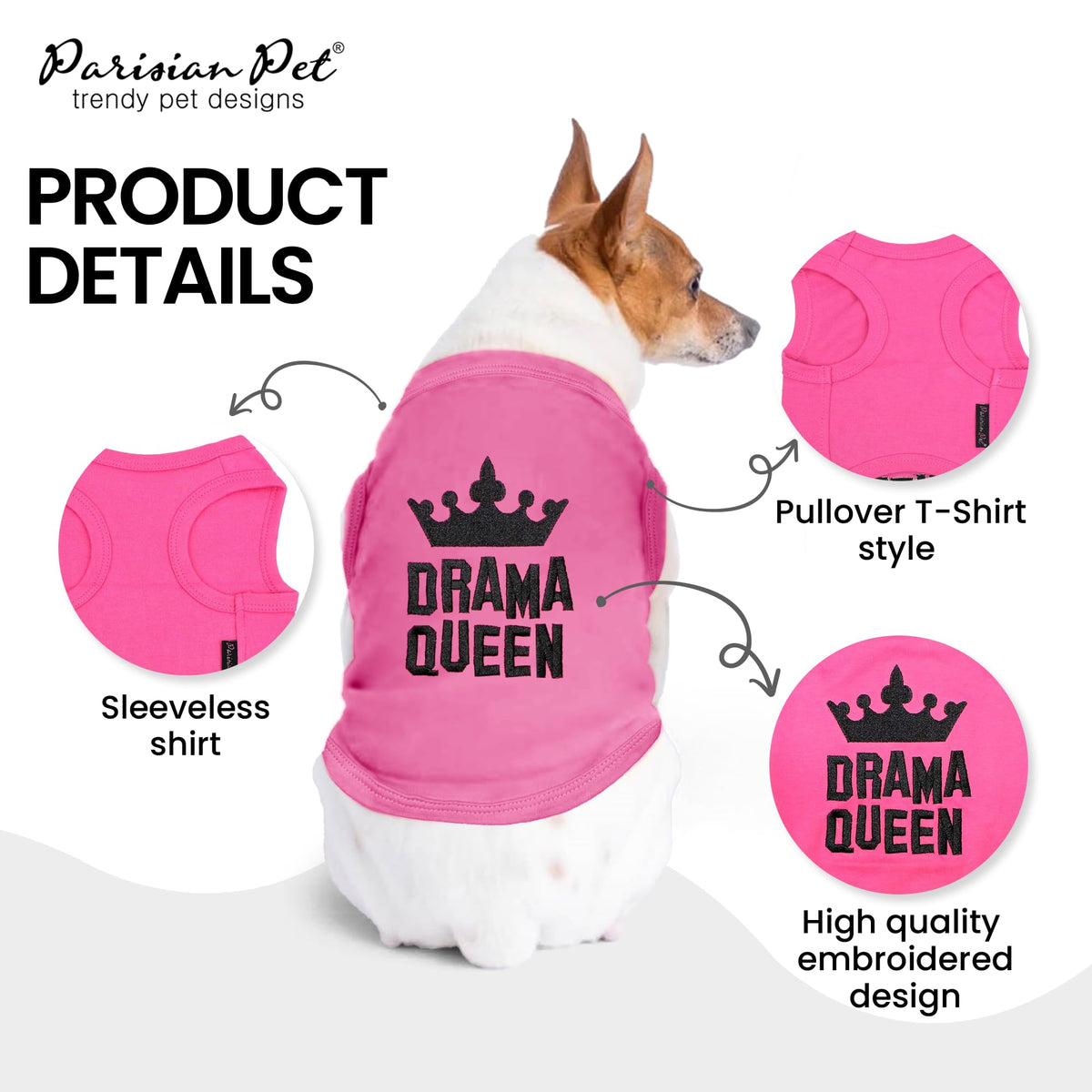 Dog Shirt 100% Cotton Shirts for Large Dogs (X-Large)